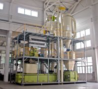 Aquatic feed production line