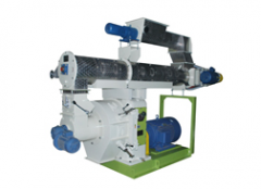 Rice husk pellet machine